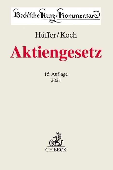 Uwe Hüffer: Hüffer, U: Aktiengesetz, Buch