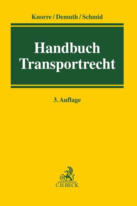 Handbuch Transportrecht, Buch