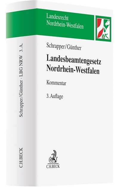 Ludger Schrapper: Landesbeamtengesetz Nordrhein-Westfalen (LBG NRW), Buch
