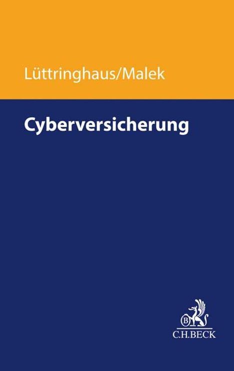 Jan D. Lüttringhaus: Cyberversicherung, Buch