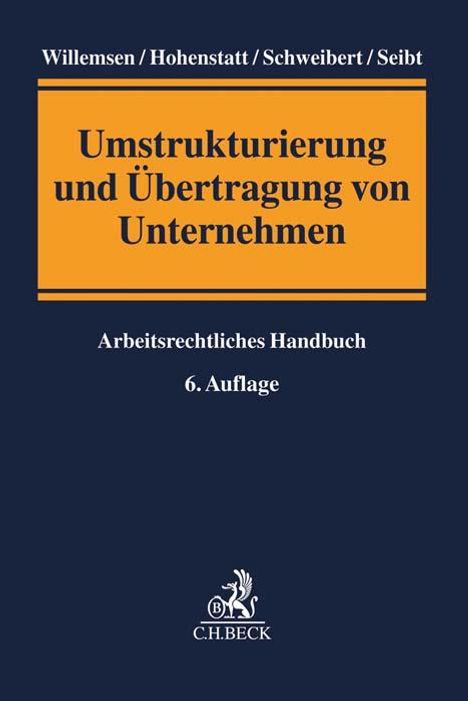 Umstrukturierung und Übertragung von Unternehmen, Buch