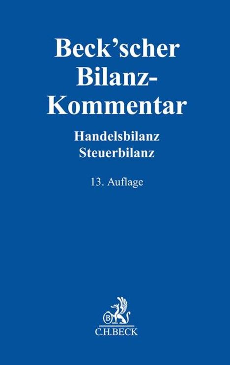 Beck'scher Bilanz-Kommentar, Buch