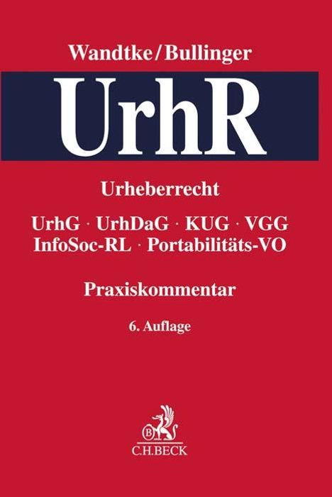 Praxiskommentar Urheberrecht, Buch