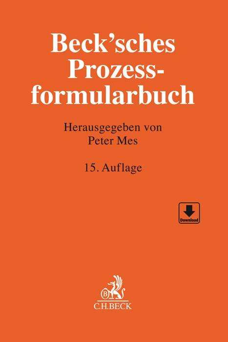 Beck'sches Prozessformularbuch, Buch