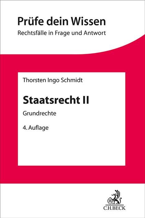 Thorsten Ingo Schmidt: Staatsrecht II, Buch