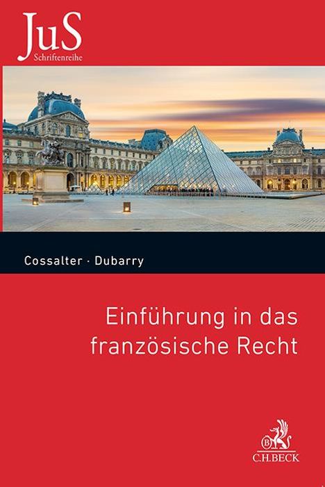 Philippe Cossalter: Einführung in das französische Recht, Buch