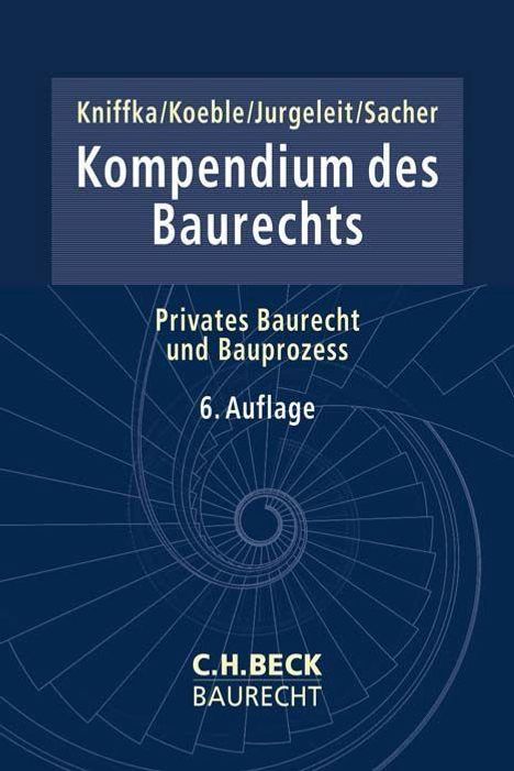 Kompendium des Baurechts, Buch