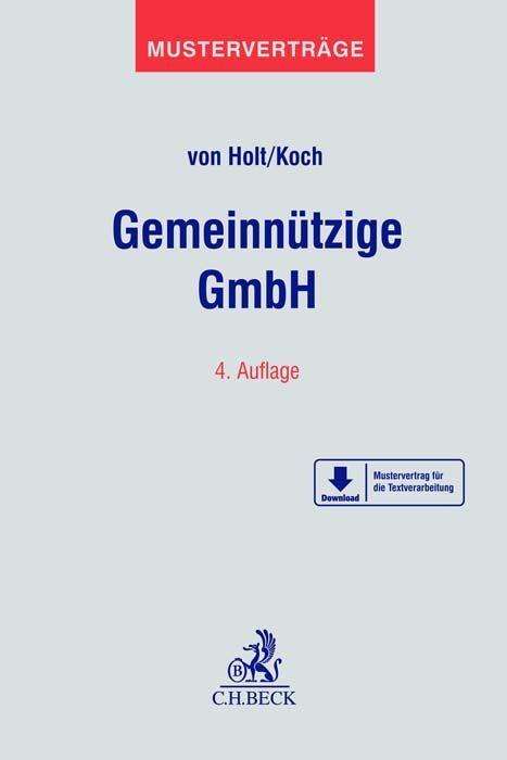 Thomas von Holt: Gemeinnützige GmbH, Buch