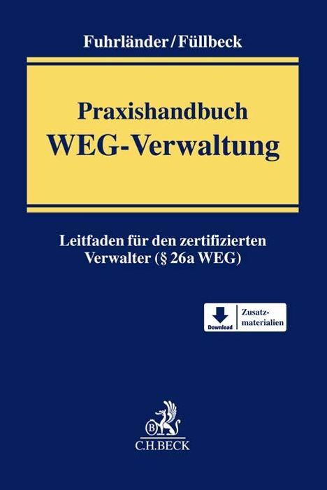 Praxishandbuch WEG-Verwaltung, Buch