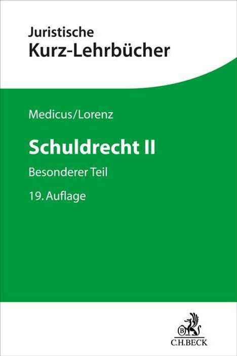 Dieter Medicus: Schuldrecht II, Buch