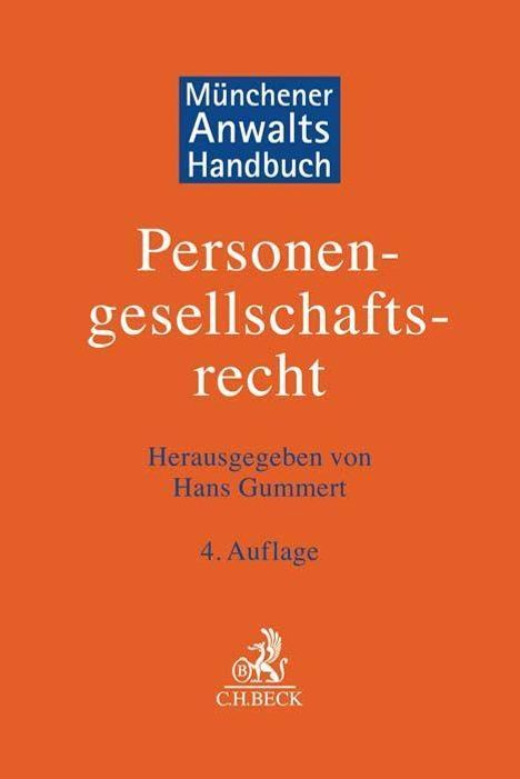 Münchener Anwaltshandbuch Personengesellschaftsrecht, Buch