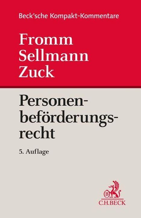 Klaus-Albrecht Sellmann: Personenbeförderungsrecht, Buch