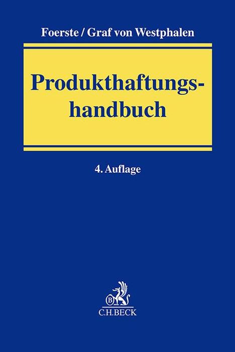 Produkthaftungshandbuch, Buch