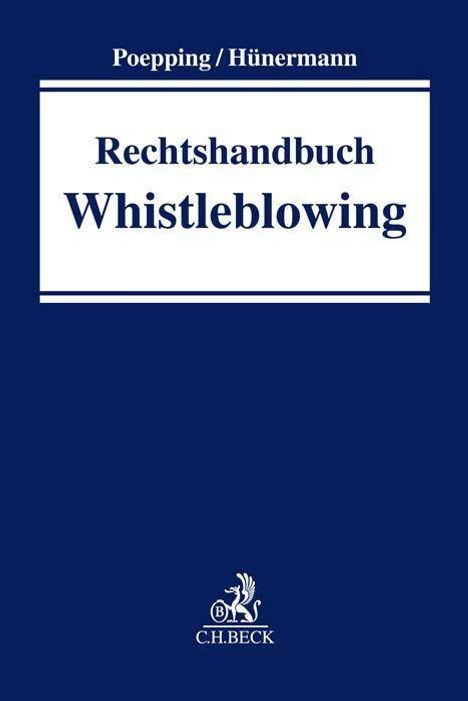 Rechtshandbuch Whistleblowing, Buch