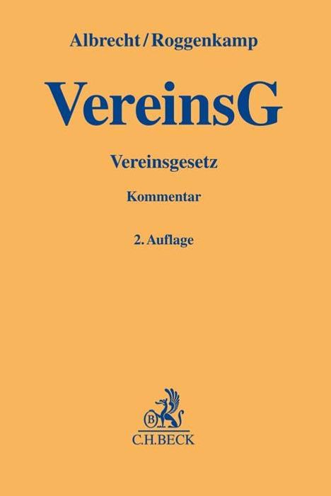 Vereinsgesetz (VereinsG), Buch