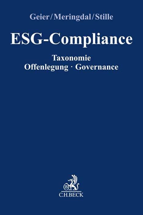 Bernd Geier: ESG-Compliance, Buch