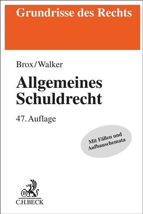 Hans Brox: Brox, H: Allgemeines Schuldrecht, Buch