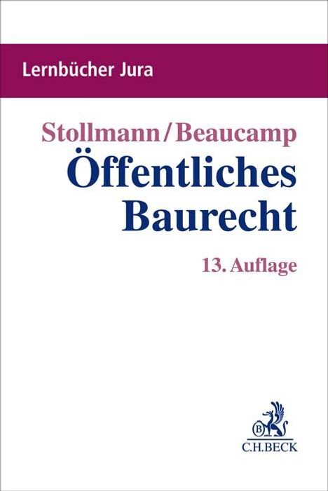 Frank Stollmann: Öffentliches Baurecht, Buch