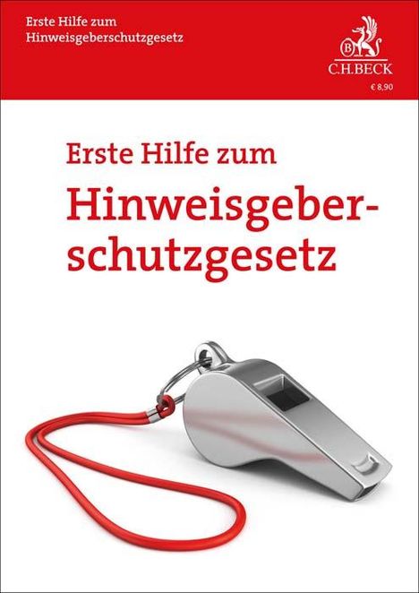 Peter Fissenewert: Erste Hilfe zum Hinweisgeberschutzgesetz, Buch