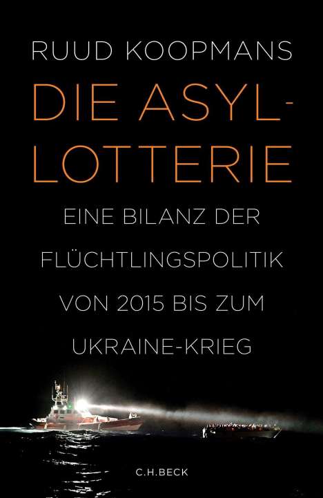 Ruud Koopmans: Die Asyl-Lotterie, Buch