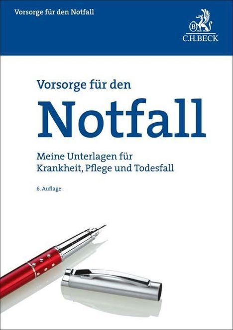 Meine Vorsorgemappe, Buch