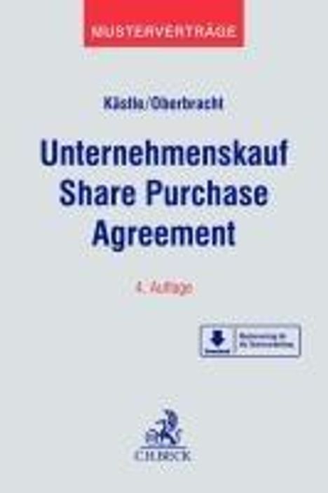 Florian Kästle: Unternehmenskauf - Share Purchase Agreement, Buch