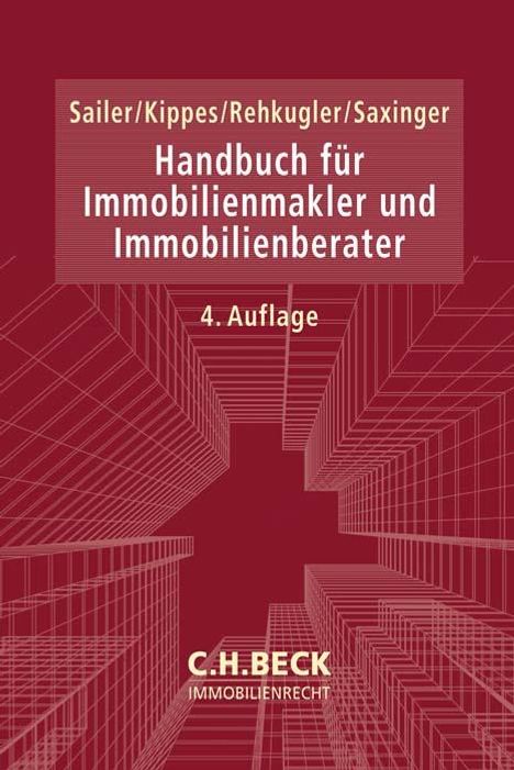 Handbuch für Immobilienmakler und Immobilienberater, Buch