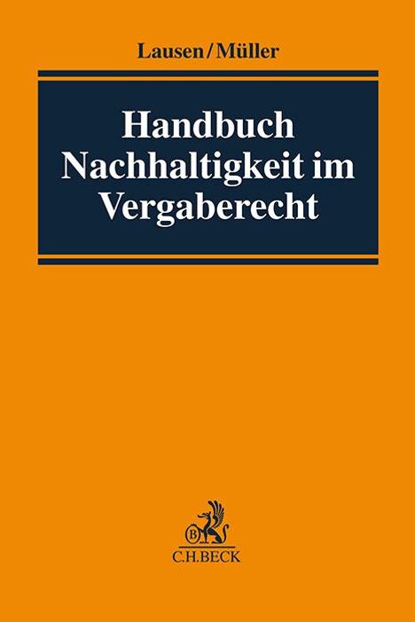 Handbuch Nachhaltigkeit im Vergaberecht, Buch