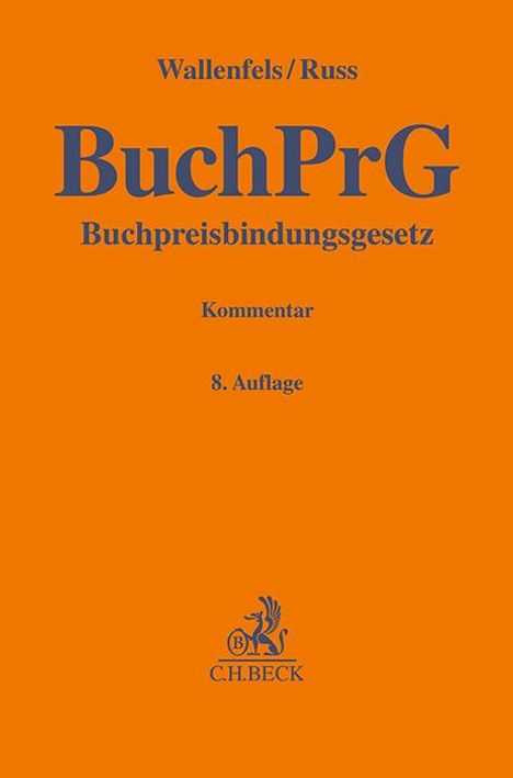 Hans Franzen: Buchpreisbindungsgesetz, Buch