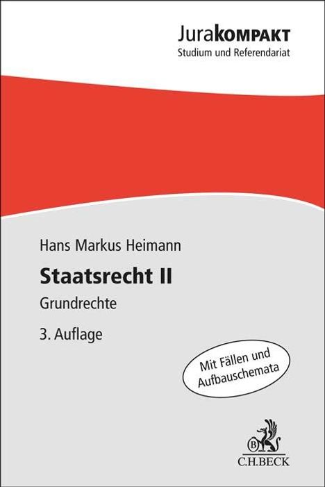 Hans Markus Heimann: Staatsrecht II, Buch