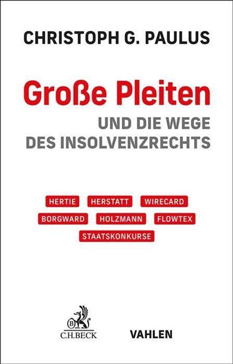 Christoph Georg Paulus: Große Pleiten, Buch