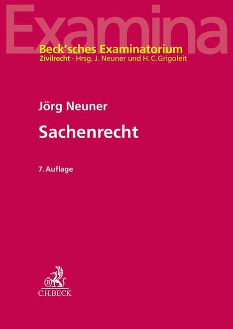 Jörg Neuner: Sachenrecht, Buch