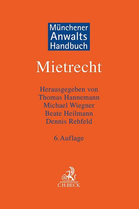 Münchener Anwaltshandbuch Mietrecht, Buch