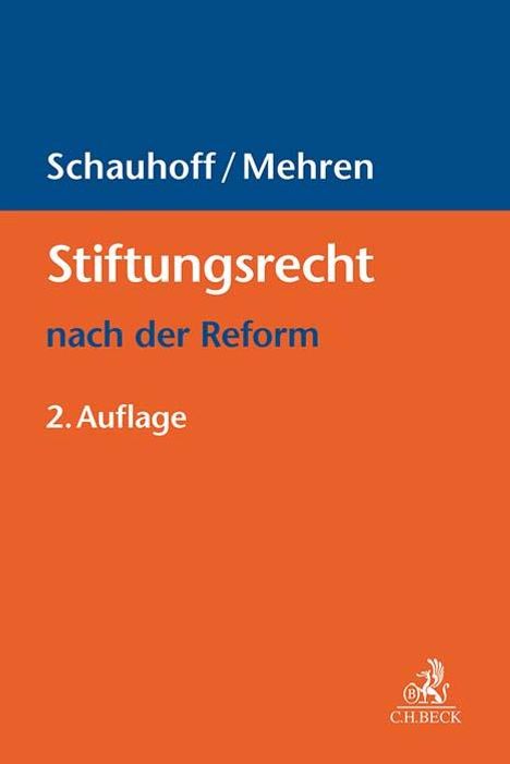 Stiftungsrecht nach der Reform, Buch