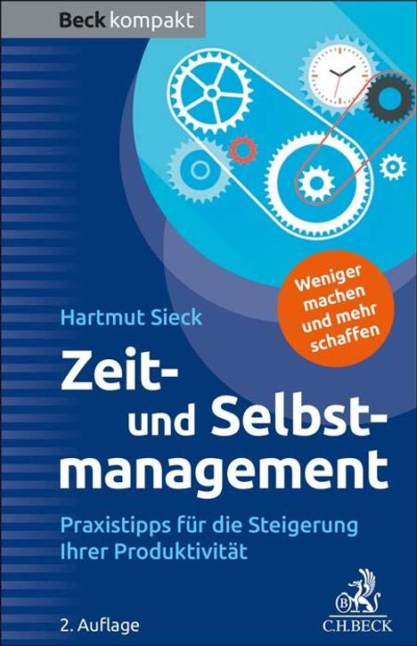 Hartmut Sieck: Zeit- und Selbstmanagement, Buch