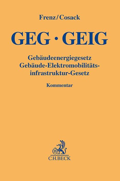 GEG GEIG Gebäudeenergiegesetz, Buch