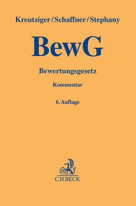 Bewertungsgesetz, Buch