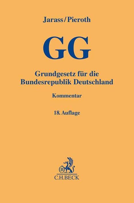 Hans D. Jarass: Grundgesetz für die Bundesrepublik Deutschland, Buch