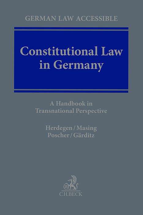 Constitutional Law in Germany, Buch
