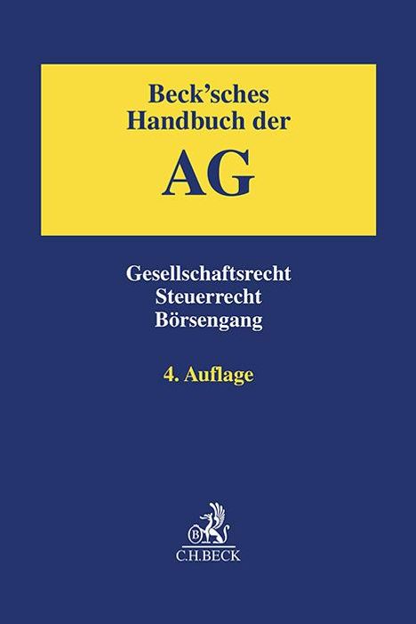 Beck'sches Handbuch der AG, Buch