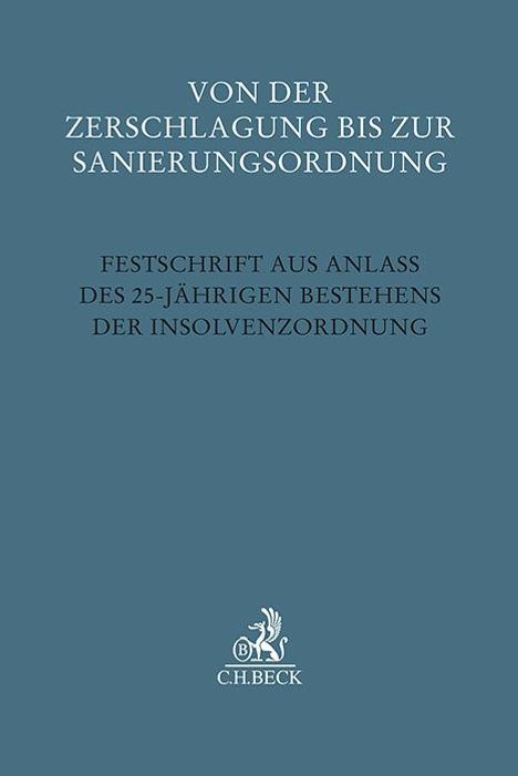 Von der Zerschlagung bis zur Sanierungsordnung, Buch