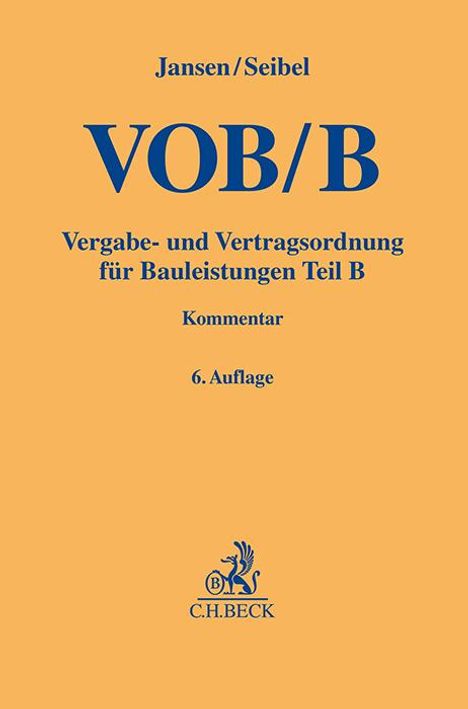 VOB Teil B, Buch