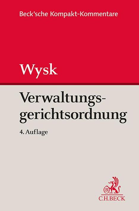 Verwaltungsgerichtsordnung, Buch