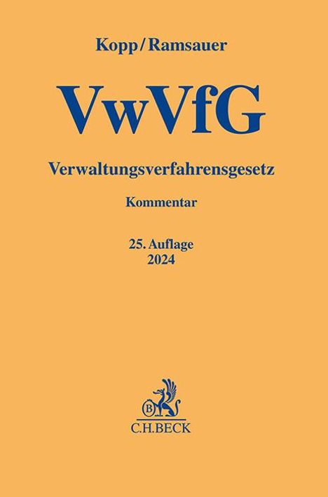 Verwaltungsverfahrensgesetz, Buch