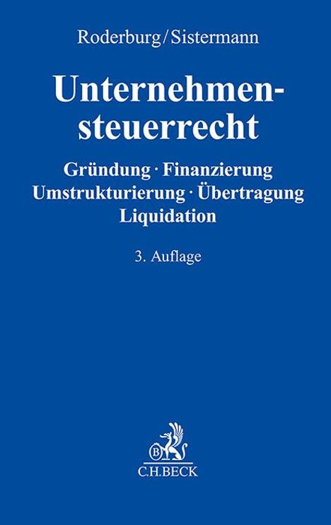 Unternehmensteuerrecht, Buch