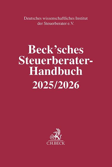 Beck'sches Steuerberater-Handbuch 2025/2026, Buch