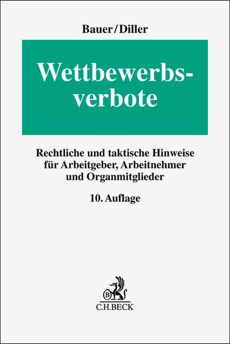 Jobst-Hubertus Bauer: Wettbewerbsverbote, Buch