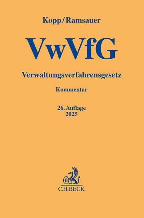 Verwaltungsverfahrensgesetz, Buch