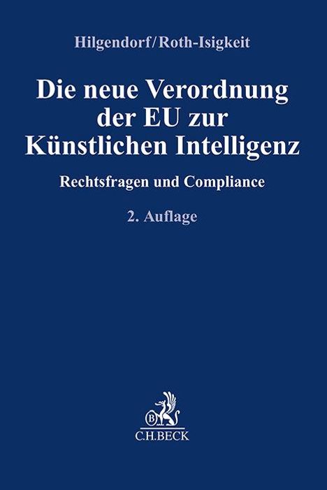 Die neue Verordnung der EU zur Künstlichen Intelligenz, Buch