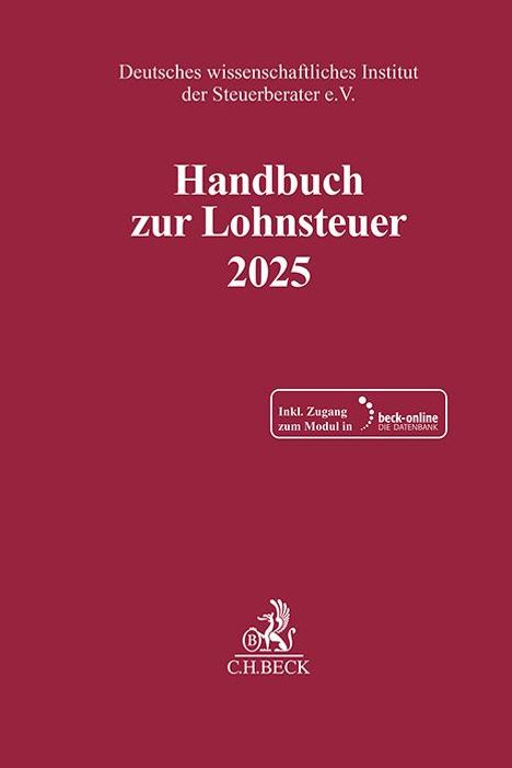 Handbuch zur Lohnsteuer 2025, Buch